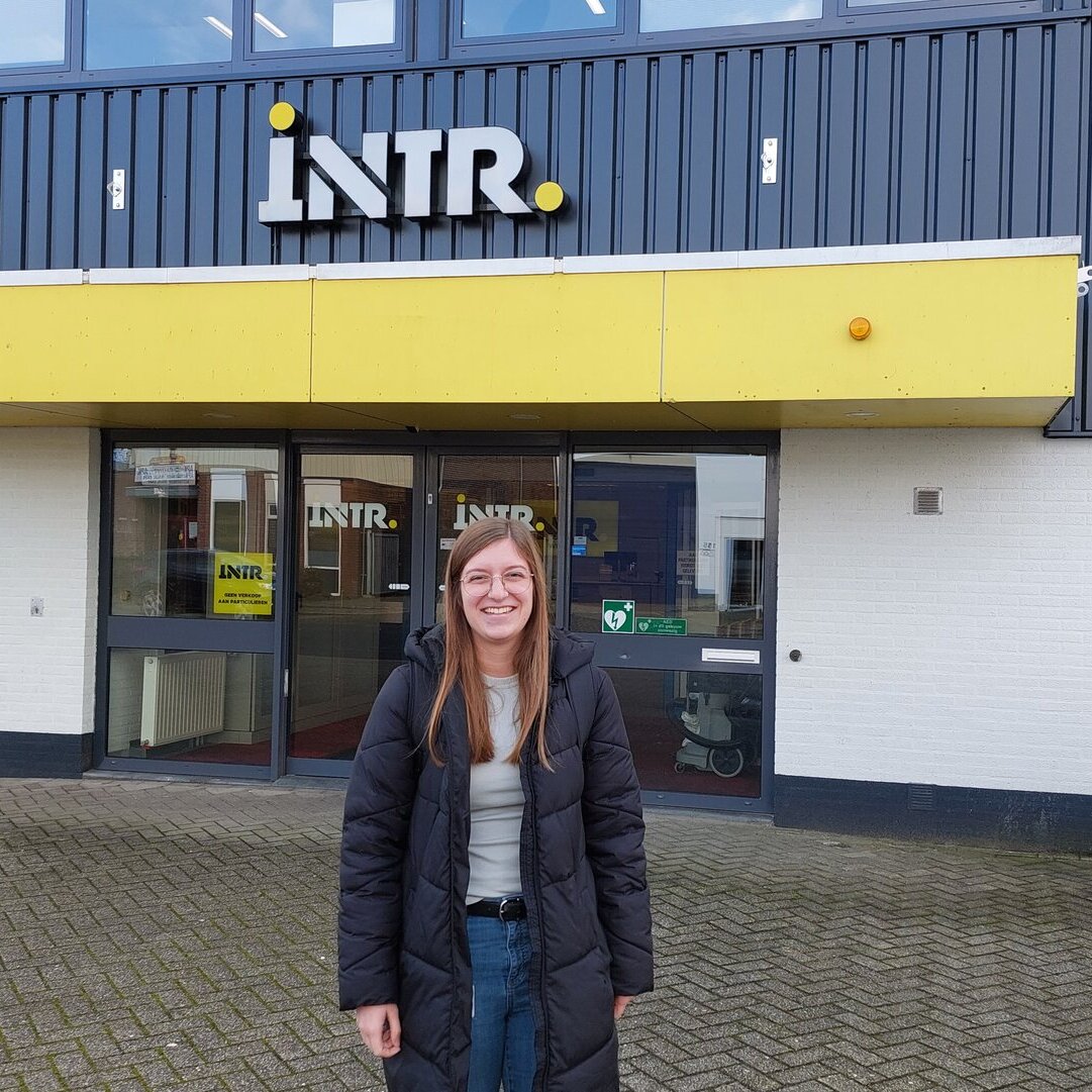 Auslandsaufenthalt NL: Vanessa besucht eine Filiale der INTR Gruppe in Deventer 